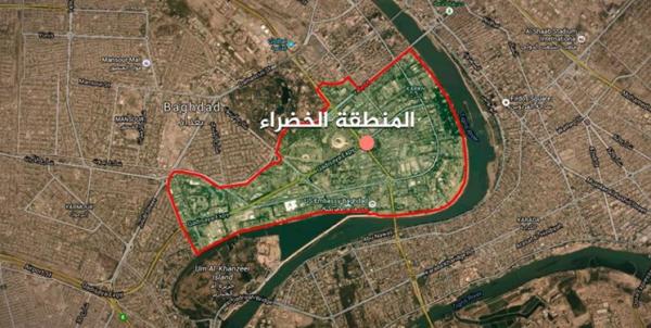 برخورد راکت به نزدیکی سفارت آمریکا در بغداد,اخبار سیاسی,خبرهای سیاسی,خاورمیانه