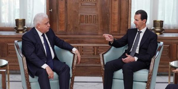 بشار اسد و مشاور امنیت ملی عراق,اخبار سیاسی,خبرهای سیاسی,خاورمیانه