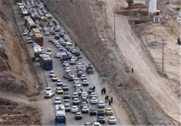 ترافیک سنگین در محورهای منتهی به مهران,اخبار اجتماعی,خبرهای اجتماعی,وضعیت ترافیک و آب و هوا