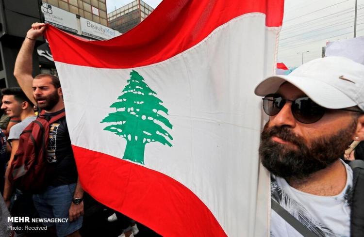 تصاویر تظاهرات در لبنان,عکس های تظاهرات مردمی در لبنان,عکس های اعتراضات در لبنان