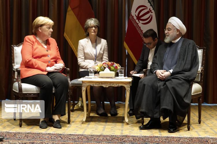 تصاویر دیدارهای حسن روحانی در نیویورک,عکس دیدار حسن روحانی و آنگلا مرکل در نیویورک,عکس دیدار روحانی و بوریس جانسون