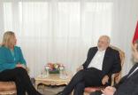 دیدار محمد جواد ظریف و فدریکا موگرینی,اخبار سیاسی,خبرهای سیاسی,سیاست خارجی