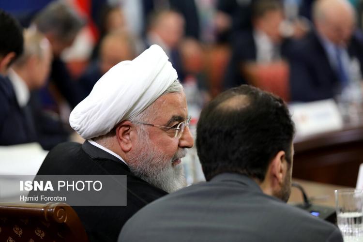تصاویر حسن روحانی در اجلاس اوراسیا,عکس های حسن روحانی در اجلاس اوراسیا,عکس روحانی و رئیس جمهور روسیه در اجلاس اوراسیا