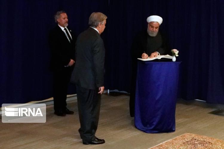تصاویر دیدار روحانی و آنتونیو گوترش,عکس دیدار روحانی و رئیس جمهور ایرلند,عکس دیدار روحانی و رئیس جمهور عراق
