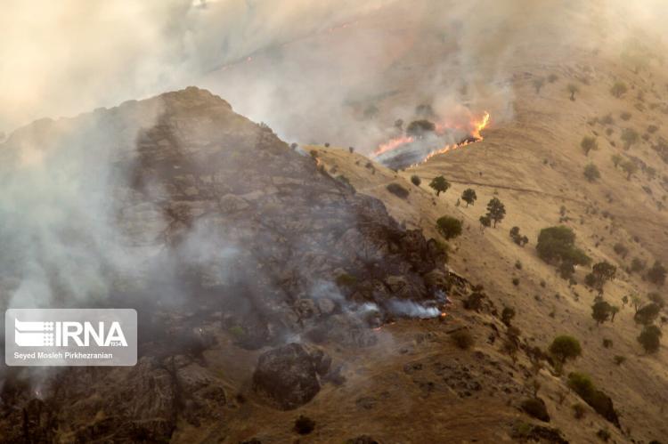 تصاویر آتش سوزی در ارتفاعات سروآباد,عکس های آتش سوزی در ارتفاعات سروآباد,تصاویر ارتفاعات سروآباد