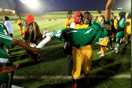 تصاویر لیگ فوتبال زنان در سودان,عکس های لیگ فوتبال زنان در سودان,تصاویر ورزش زنان