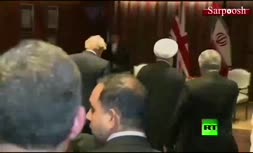 فیلم/ دیدار جانسون و روحانی در نیویورک؛ نخست‌وزیر انگلیس به رئیس‌جمهور ایران چه گفت؟