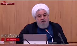 فیلم/ روحانی: برای هرگونه فداکاری آماده‌ام؛ حداقل اعتماد را در جماعت کنونی کاخ سفید ندیدم