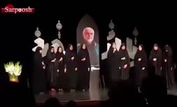فیلم/ تک‌خوانی دخترمحجبه در مراسم گرامیداشت شهدا