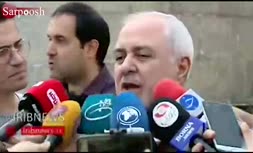 فیلم/ ظریف: طرح ۴ ماده ای رئیس جمهوری فرانسه حاوی دیدگاههای ما نیست