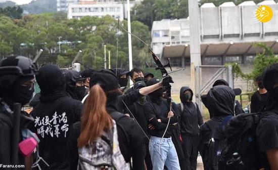 سلاح جدید معترضان هنگ کنگ,اخبار سیاسی,خبرهای سیاسی,اخبار بین الملل