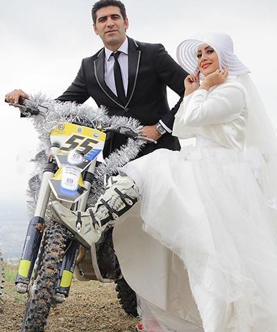 جشن ازدواج افسانه جباری در پیست,اخبار ورزشی,خبرهای ورزشی,ورزش بانوان