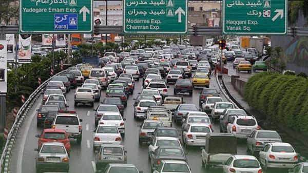 ترافیک بزرگراه‌های تهران,اخبار اجتماعی,خبرهای اجتماعی,شهر و روستا