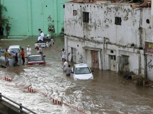 جاری شدن سیل و طوفان در مصر,اخبار حوادث,خبرهای حوادث,حوادث طبیعی