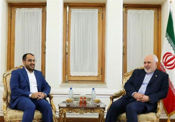 دیدار سخنگوی انصارالله یمن با ظریف,اخبار سیاسی,خبرهای سیاسی,سیاست خارجی