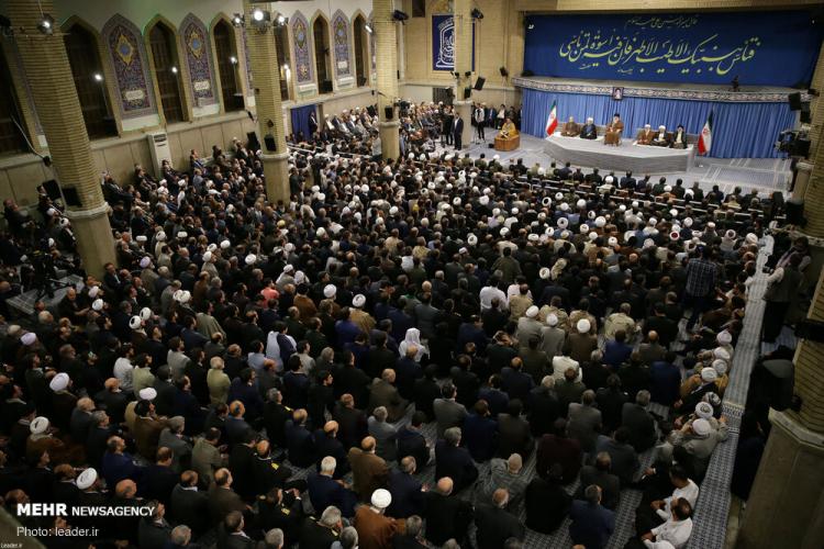 تصاویر رهبر انقلاب اسلامی,عکس های دیدار میهمانان کنفرانس بین‌المللی وحدت با رهبر انقلاب,تصاویر رهبر انقلاب اسلامی