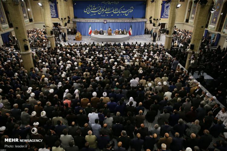 تصاویر رهبر انقلاب اسلامی,عکس های دیدار میهمانان کنفرانس بین‌المللی وحدت با رهبر انقلاب,تصاویر رهبر انقلاب اسلامی