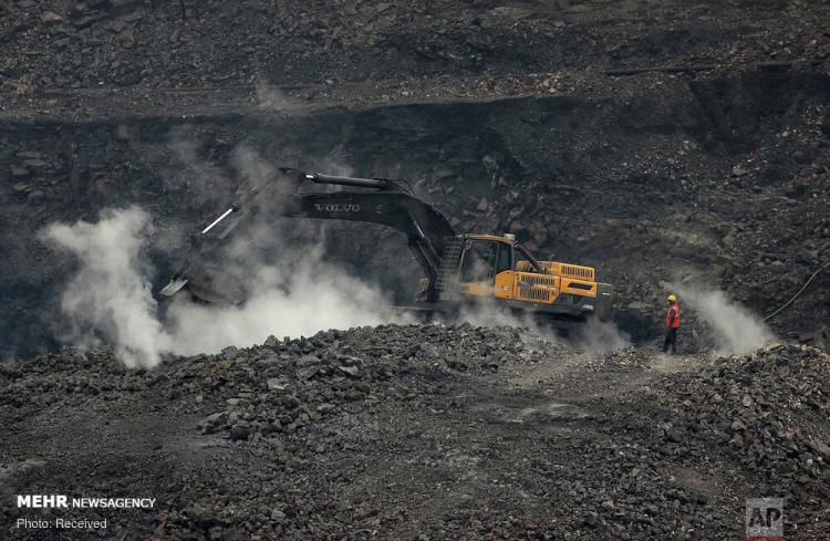 تصاویر صنعت تولید زغال سنگ در هند,عکس های معادل ذغال سنگ هند,تصاویر کسب و کار در هند