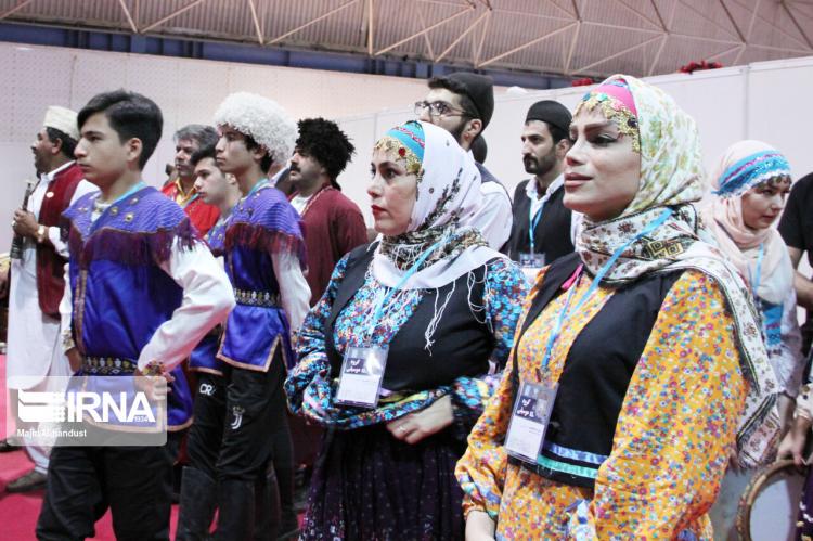 تصاویر سیزدهمین جشنواره بین‌المللی فرهنگ و اقوام,عکس های مراسم فرهنگ و اقوام,تصاویر مراسم در استان گلستان