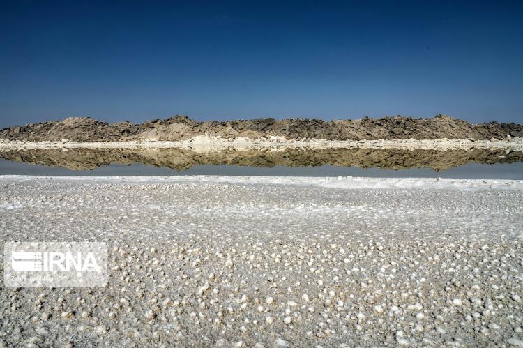 تصاویر حوضچه های نمک حسن آباد جرقویه,عکس های طبیعت حسن آباد,تصاویر منطقه جرقویه
