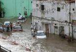 جاری شدن سیل و طوفان در مصر,اخبار حوادث,خبرهای حوادث,حوادث طبیعی