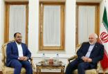 دیدار سخنگوی انصارالله یمن با ظریف,اخبار سیاسی,خبرهای سیاسی,سیاست خارجی