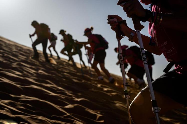 تصاویر مسابقه ماراتن صحرا در مراکش,عکس های مسابقات ماراتن زنان,تصاویر مسابقات ماراتن