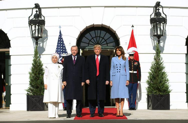 تصاویر دیدار اردوغان و دونالد ترامپ در کاخ سفید,عکس های اردوغان در آمریکا,تصاویر دیدار ترامپ و اردوغان
