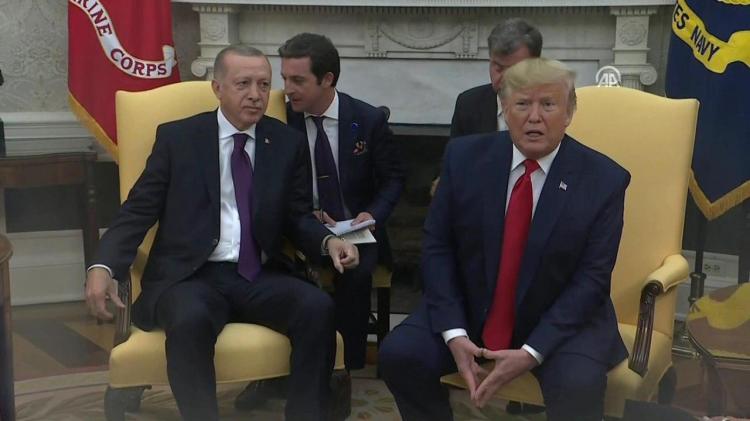 تصاویر دیدار اردوغان و دونالد ترامپ در کاخ سفید,عکس های اردوغان در آمریکا,تصاویر دیدار ترامپ و اردوغان
