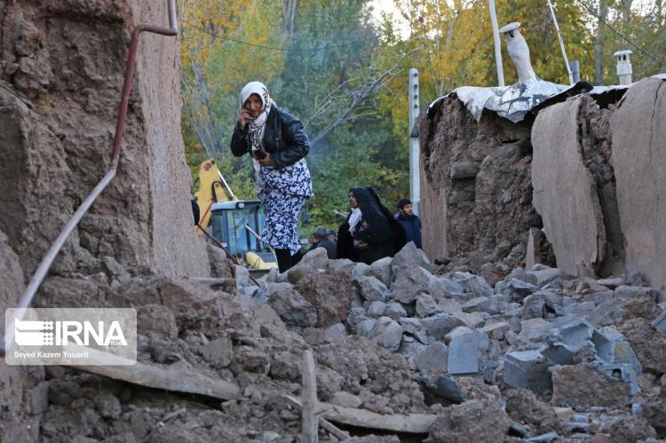 تصاویر خسارات زلزله در روستا های ورزقان و ورنکش,عکس های زلزله در ورزقان,تصاویر زلزله در ورنکش
