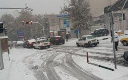 تداوم بارش برف در تهران تا دو روز آینده بارش برف در تهران,اخبار اجتماعی,خبرهای اجتماعی,وضعیت ترافیک و آب و هوا