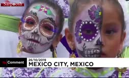 فیلم/ جشن روز مردگان در مکزیک
