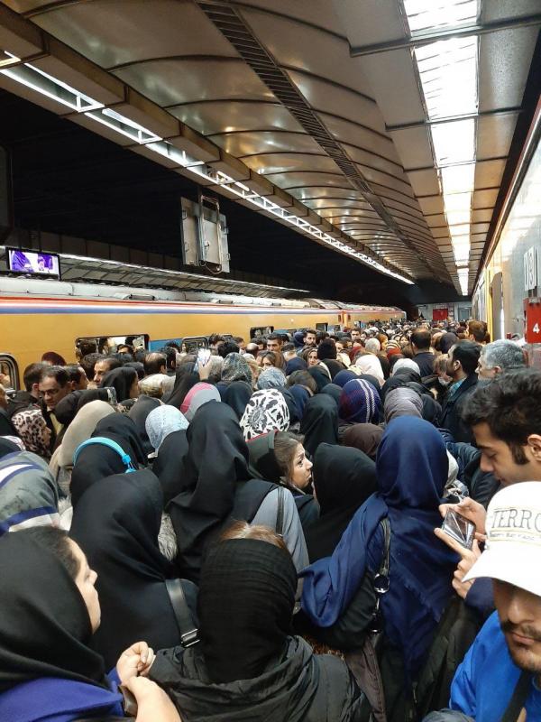 اختلال در خط یک مترو تهران,اخبار اجتماعی,خبرهای اجتماعی,شهر و روستا