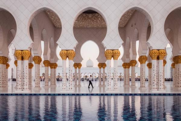مسجد جامع شیخ زاید ابوظبی,اخبار جالب,خبرهای جالب,خواندنی ها و دیدنی ها