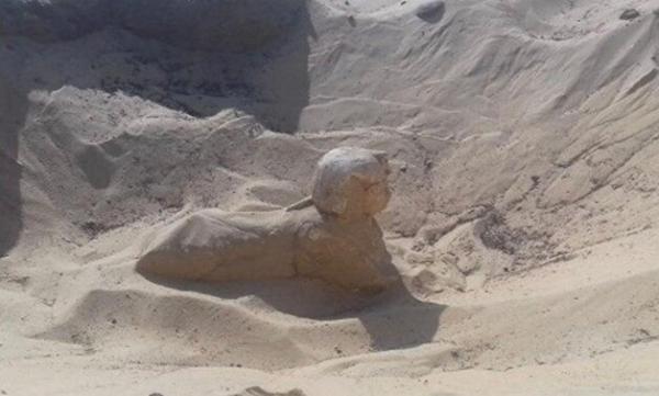 کشف مجسمه ابوالهول در مصر,اخبار جالب,خبرهای جالب,خواندنی ها و دیدنی ها