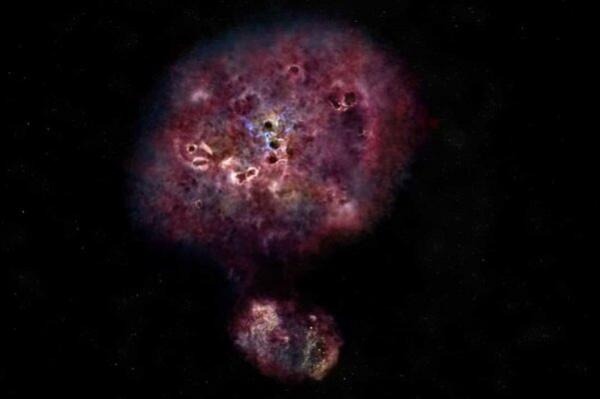 کهکشان MAMBO-۹,اخبار علمی,خبرهای علمی,نجوم و فضا