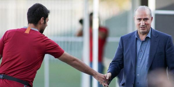 مهدی تاج و علیرضا بیرانوند مهدی تاج و علیرضا بیرانوند,اخبار فوتبال,خبرهای فوتبال,فوتبال ملی