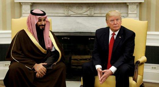 محمد بن سلمان و دونالد ترامپ,اخبار سیاسی,خبرهای سیاسی,خاورمیانه