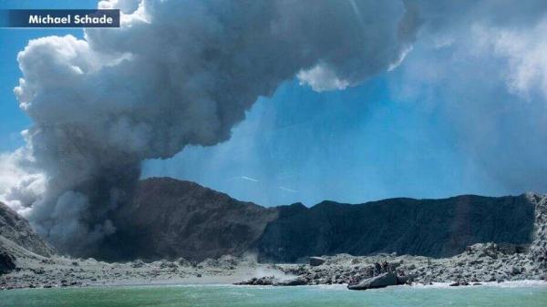 فوران آتشفشان در نیوزیلند,اخبار حوادث,خبرهای حوادث,حوادث طبیعی