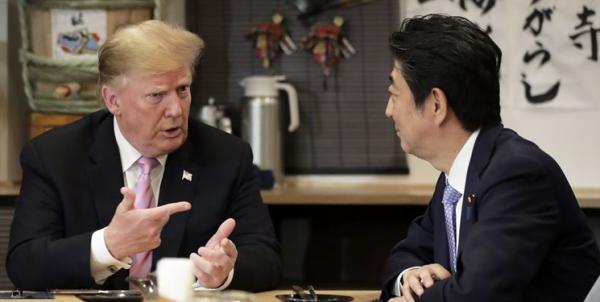 نخست‌وزیر ژاپن و ترامپ,اخبار سیاسی,خبرهای سیاسی,سیاست خارجی