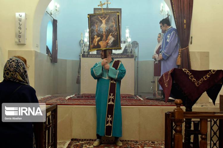 تصاویر روز میناس مقدس,عکس های کلیسای میناس مقدس تهران,تصاویر مراسم های مذهبی