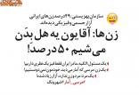 طنز آمار آزار جسمی زنان ایرانی,طنز,مطالب طنز,طنز جدید