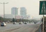 آلودگی هوای اصفهان,اخبار اجتماعی,خبرهای اجتماعی,وضعیت ترافیک و آب و هوا