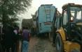 برخورد اتوبوس با کامیون در هند,اخبار حوادث,خبرهای حوادث,حوادث