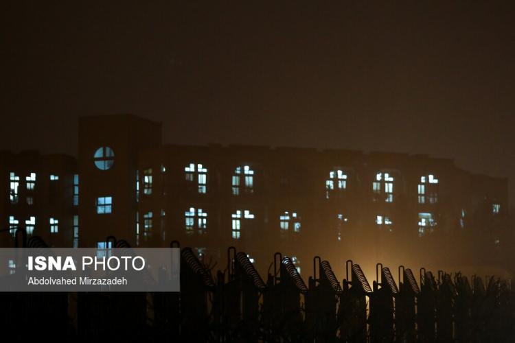 تصاویر شب آلوده تهران,عکس های شب آلوده تهران,تصاویر آلودگی هوا در پایتخت