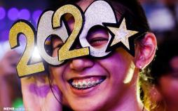 تصاویر جشن آغاز سال نوی میلادی ۲۰۲۰عکس های سال نو میلادی,تصاویر جشن سال نو