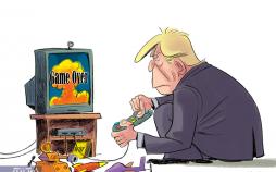کاریکاتور حمله های دونالد ترامپ