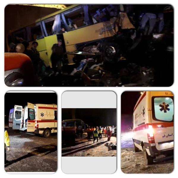 واژگونی اتوبوس مسافربری اصفهان-رامسر,اخبار حوادث,خبرهای حوادث,حوادث