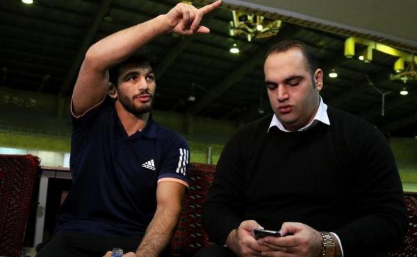 دیدار بهداد سلیمی و حسن یزدانی,اخبار ورزشی,خبرهای ورزشی,کشتی و وزنه برداری