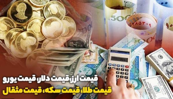 قیمت طلا و دلار